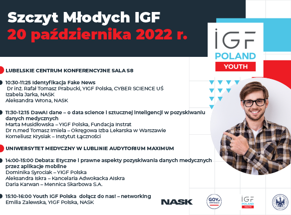 IGF Młodych - agenda